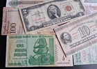 World Foreign currency 10 *small and Large Bank Notes* lot Q348 — photo 5