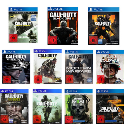 Sony PS4 Playstation 4 Call of Duty - Spiele Auswahl - Klassiker