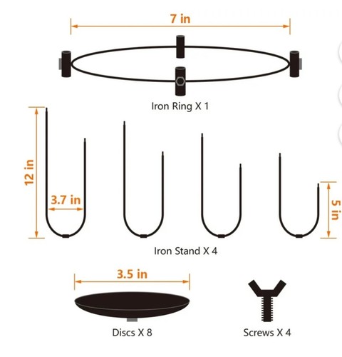 Hágalo usted mismo 8 candelabros de manto modernos sin llama o cera portavelas para chimenea - Imagen 4 de 5
