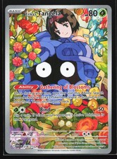 Erika's Tangela 218/217 Ascended Heroes Illustration Rare Holo Pokemon Card