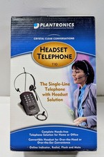 PLANTRONICS S12 Corded Telephone Headset System - New