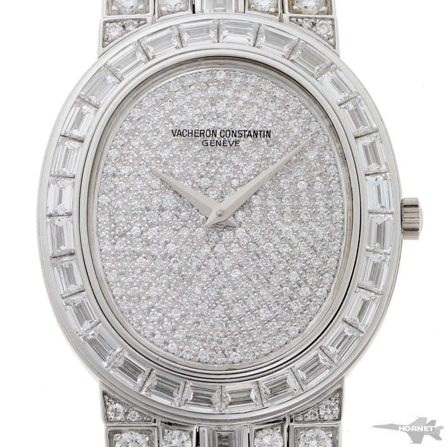 VACHERON CONSTANTIN Oval Watch with Diamonds, , Cal. 1132 31503