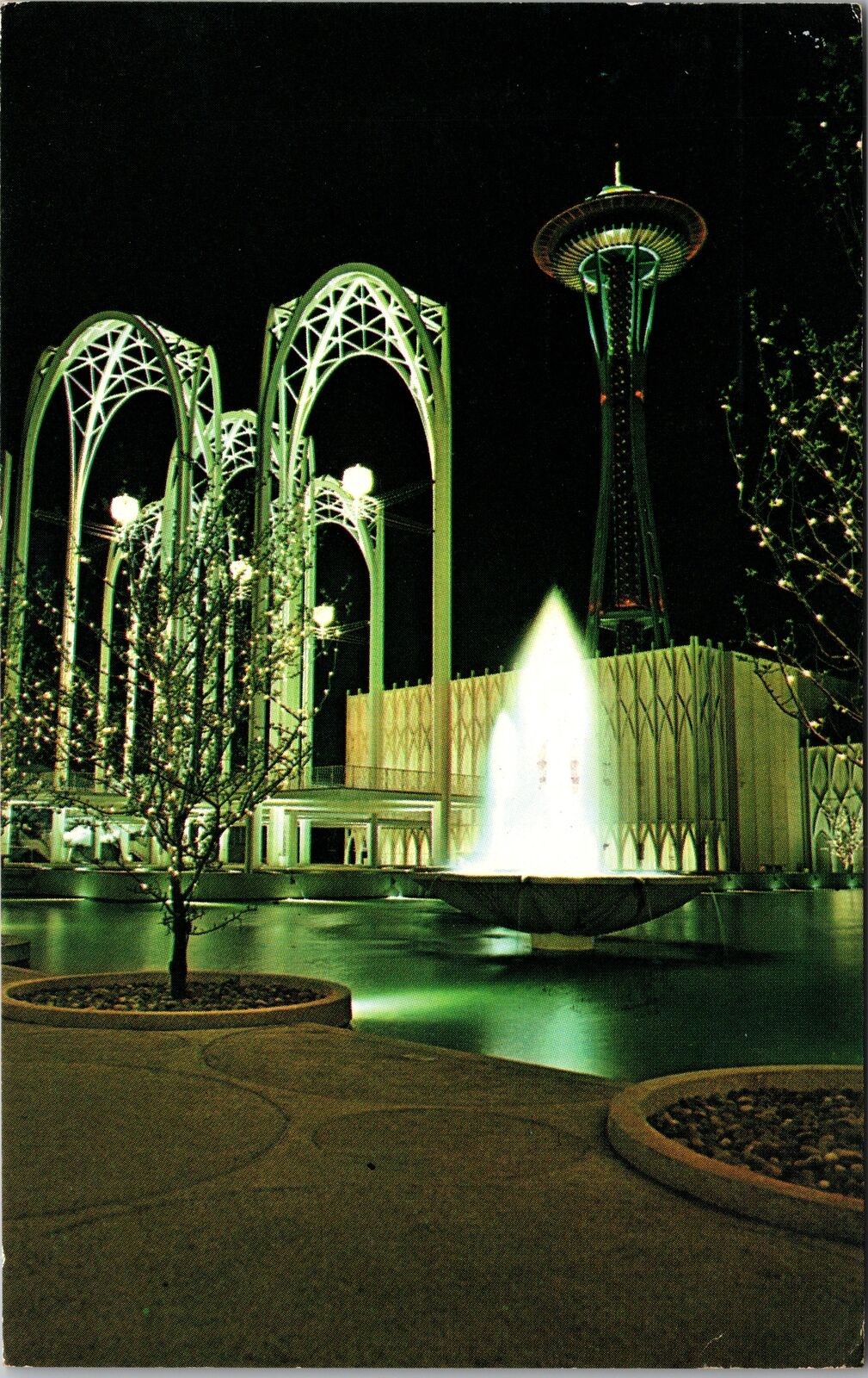 Seattle WA-Washington, Federal Science Pavilion, Vintage Postcard