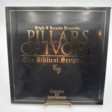 Pillars Of Ivory The Biblical Scripturez LP Genesis To Leveticus Triple B Record