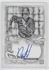 2017 Topps Gypsy Queen Auto Black & White 86/99 Raimel Tapia #GQA-RT Auto 3c7