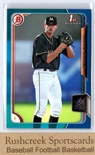 2015 Bowman Draft #162 Justin Jacome /150 Blue