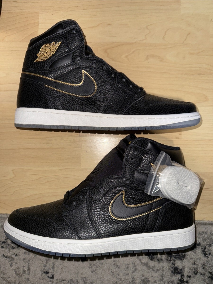 NIKE MENS SZ 9.5 AIR JORDAN 1 RETRO HIGH OG CITY OF FLIGHT BLACK GOLD 555088-031 NIKE MENS SZ 9.5 AIR JORDAN 1 RETRO HIGH OG CITY OF FLIGHT  main image 3