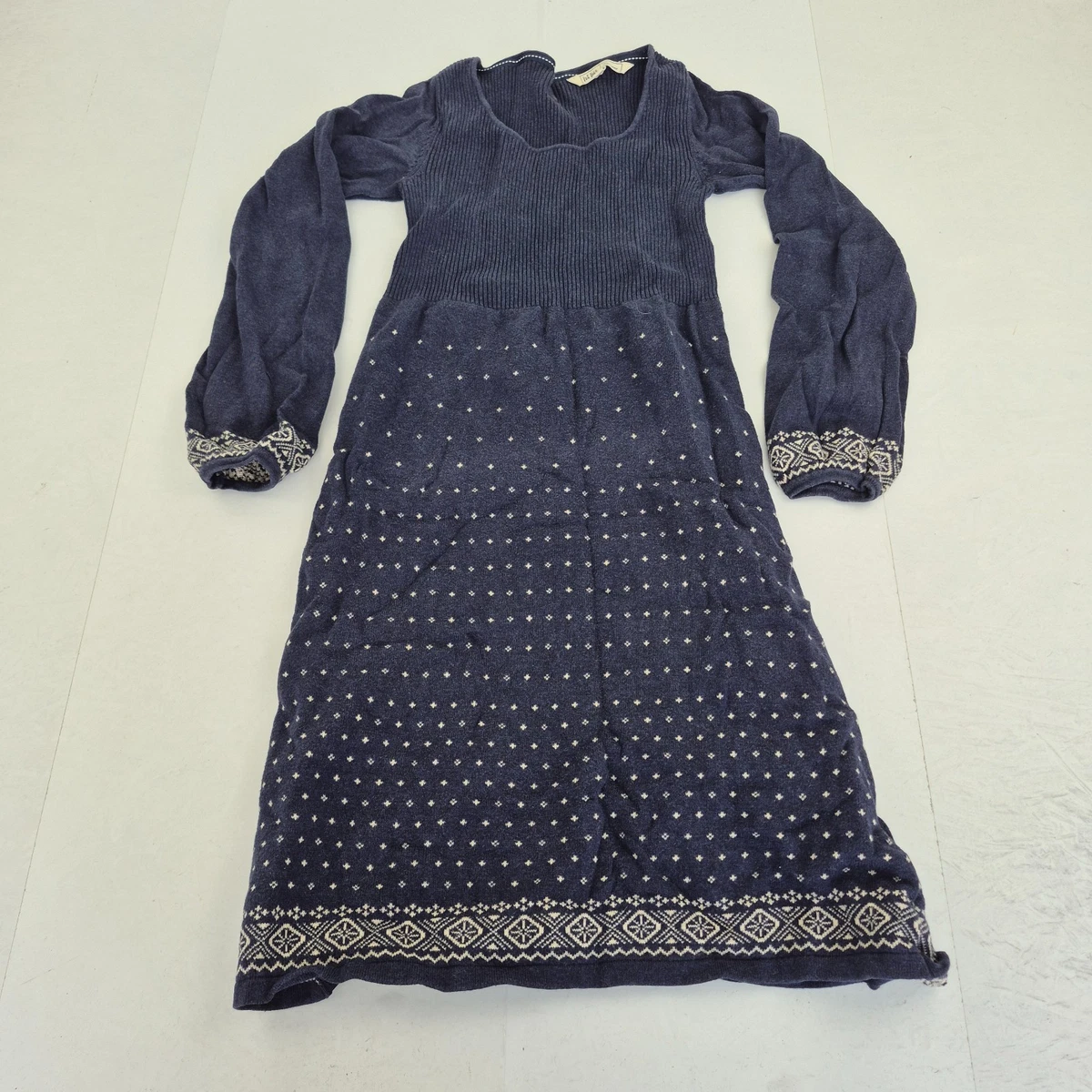 self portrait navy knit mini dress Navy Pointelle Knit Crochet Flower Mini Dress – self-portrait-US