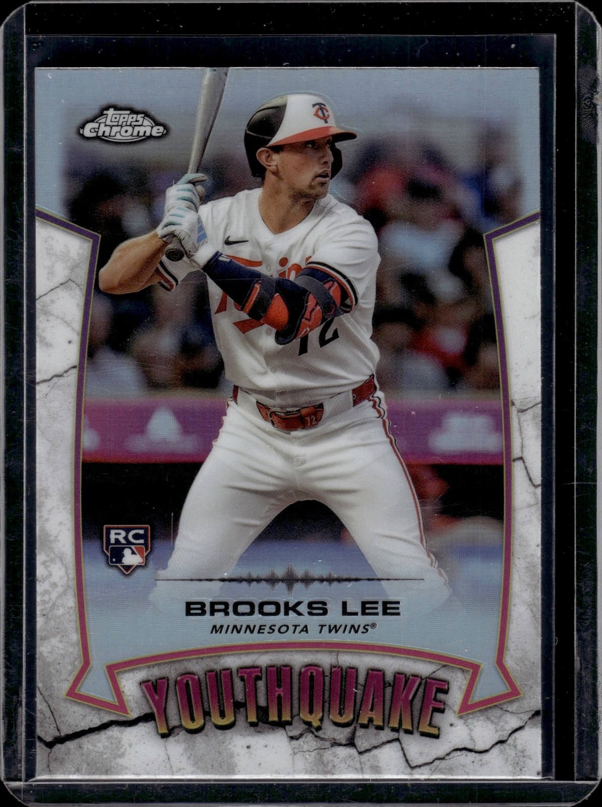 2025 Topps Chrome Brooks Lee #YQ-1 YouthQuake RC Twins