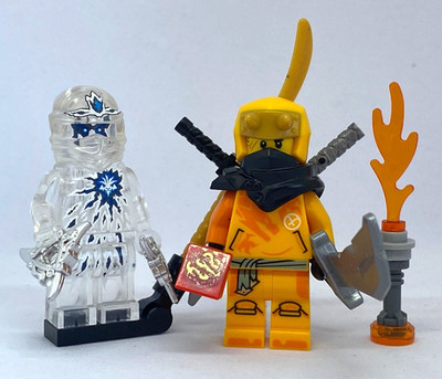 Lego Arin Ninja Ninjago Limited Edition + Zane Crystal Ninja