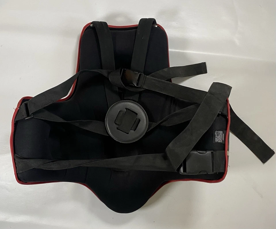 Ringside Gel Shock Super Body Protector Red/Black Barely Used - Image 4 of 4