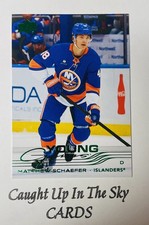 2025-26 Upper Deck Series 2 Hockey Matthew Schaefer RC Young Guns Green Foil SP