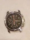 Vintage Seiko Chronograph 100M 7T92-0BF0 Black Dial Date Tachymeter Chrono Watch