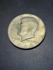 1968-D 50C Kennedy Half Dollar Au 40% Silver