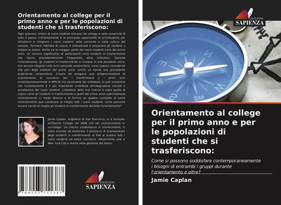 Jamie Caplan | Orientamento al college per il primo anno e per le popolazioni...