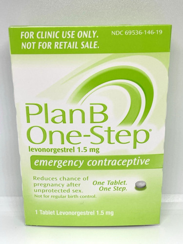 2 Pack Plan [b] One-Step Emergency Contraceptive 1.5mg (Single Dose) EXP 12/2026