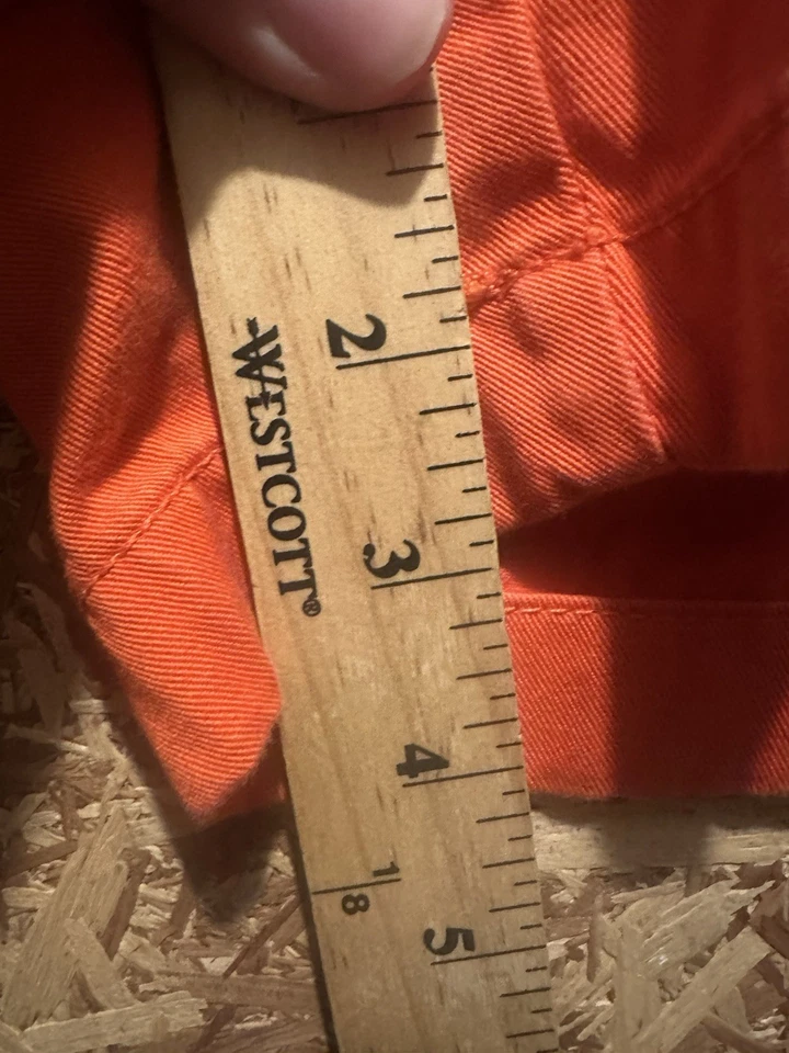 Pantalones Cortos J Crew Chino Rotos Naranja/Rojo Talla 6 Foto 4 de 4