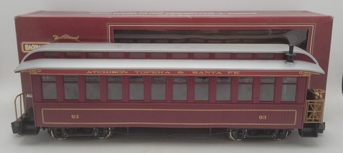 Coche de observación Bachmann 97302 escala G Santa Fe con luz EX/caja | Condition: Used