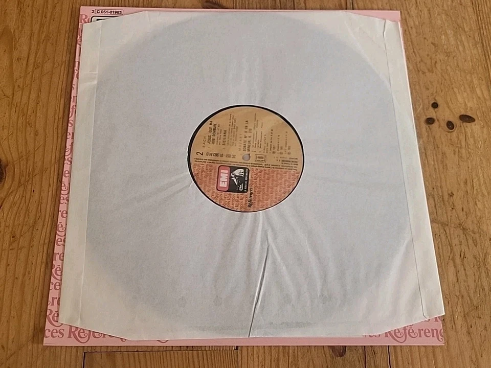 Vinyle 33t FRANCE EMI 2C 051-01963 MONO Bach / Mozart : Dinu Lipatti – - Photo 4/4