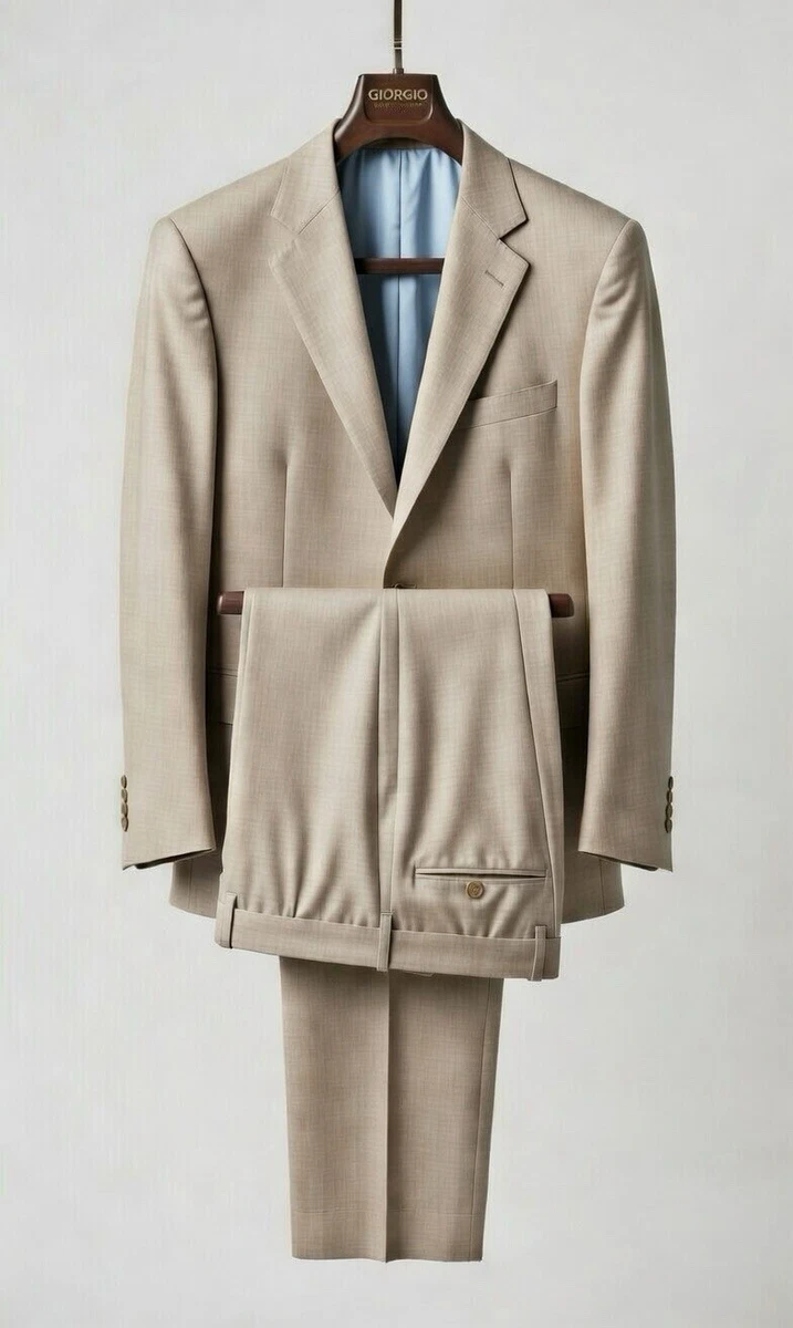 Giorgio Armani Three-Button Beige Suits & Blazers for Men for sale