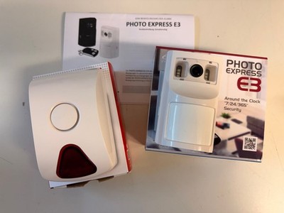 Mini-Alarmanlage Photo Express E4 mit Außensirene Prisma-S