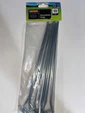 Image of Round Wire Pegs. 23cm/9 Inch. Pack of 10 Brand New.