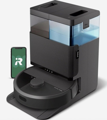 iRobot Roomba Plus 405 Combo Vacuum & Mop w/ AutoWash Dock, LiDAR, 70x Suction