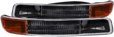 ANZO Euro Black/Clear Parking Lights For 1999-2006 GMC Sierra 1500 Euro 511005
