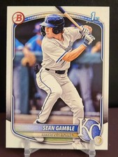 2025 Bowman Draft Sean Gamble #BD-178 1st Bowman RC