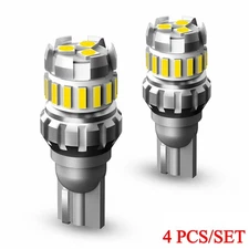 4PCS T15 921 912 Super Bright Canbus LED Reverse Backup Light Bulbs 6500K White