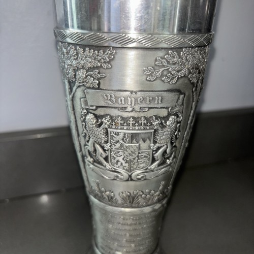 Bavaria Zinn 24 Oz Bierbecher. Sagt Bayern was Bayern bedeutet - Bild 2 von 6