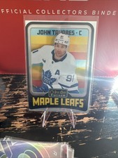 2024-25 O-Pee-Chee OPC Platinum John Tavares Retro Rainbow SP #R14