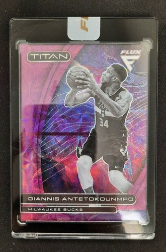 2020 Panini Flux - Titan | Giannis Antetokounmpo #11 Purple Scope /38