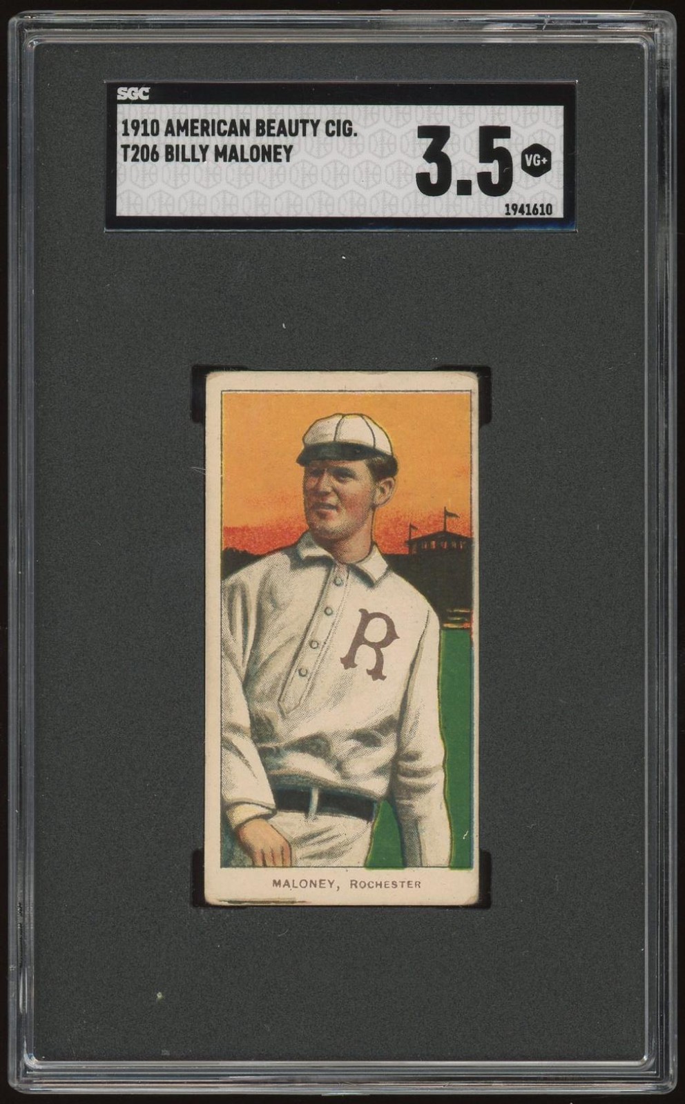 T206 American Beauty 350 Billy Maloney SGC 3.5 *1610