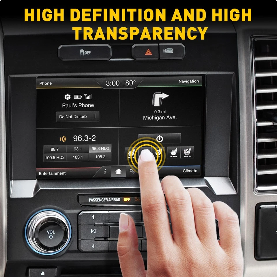 Juego de 2 pantallas táctiles BT4T-18B955-AE para Ford Edge Focus F150/250/350 Fusion Lincoln Foto 4 de 4