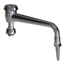 CHICAGO FAUCET L8BVBE7JKCP 8In L Type Swing Spout With