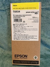 Genuine Epson T6934 UltraChrome HD Yellow Ink Date: November 2027