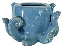 OCTOPUS SQUID HAND SOAP HOLDER BATH BODY WORKS OCEAN SEA LIFE BLUE FOR DS & GF