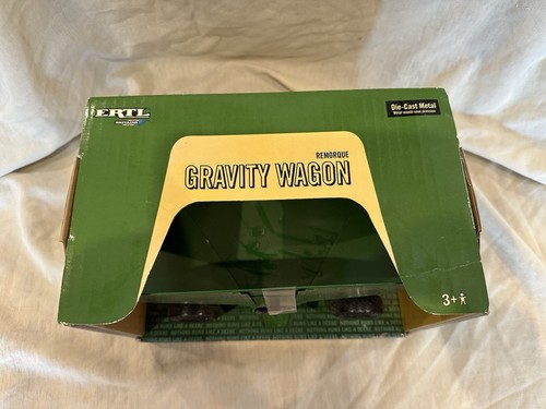 John Deere Remorque Gravity Wagon ERTL 1/16 #5061N in Box Diet-Cast Metal - Picture 2 of 7