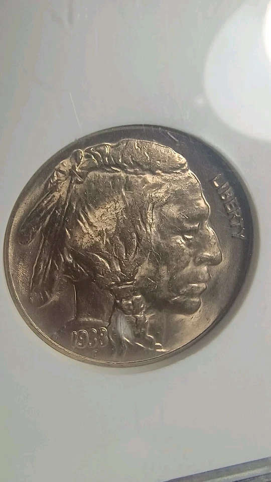 1938-D/D Or D/S Buffalo Nickel 5C Coin NGC MS-65 Look HIGHER GRADE TOO!! - Image 4 of 4