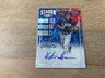 2016 Panini Elite Extra Edition Baseball Keston Hiura Cracked Ice Auto /24 SP