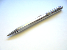 Schneider 4-farb  Kugelschreiber verchromt   VINTAGE  (Text lesen)