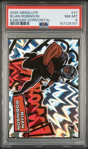 2025 Panini Absolute Bijan Robinson Base (PSA 9)