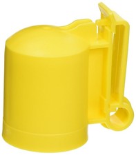 Zareba ITCPY-Z T-Post Safety Cap and Insulator, 10 per Bag 10 Pack, Yellow 