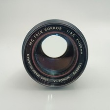Minolta 100mm f/2.5 Camera Lenses for sale | eBay