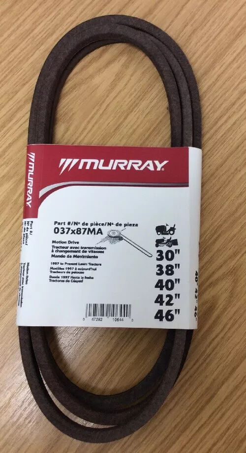Murray motion belt 37x87 new arrivals