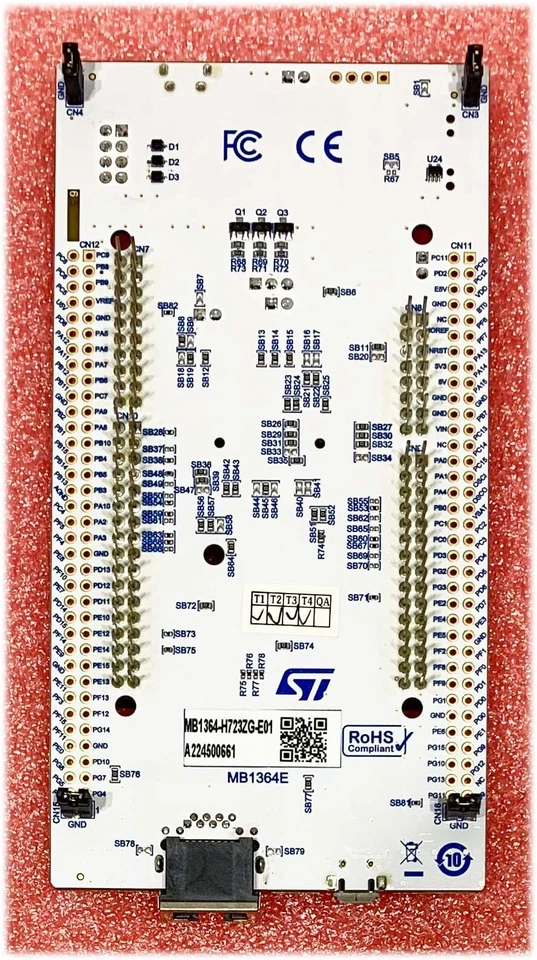 NUCLEO-F723ZG - STM32F723ZGT6 Nucleo-144 Dev Board w/ Arduino™ Uno V3 Expansion - Image 2 of 3