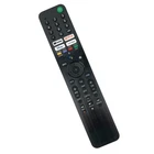 New RMF-TX520U For Sony 4K Smart TV With Voice Remote Control KD 43X80J KD50X80J