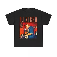 DJ Screw T-Shirt, Dj Screw Unisex Heavy Cotton Tee