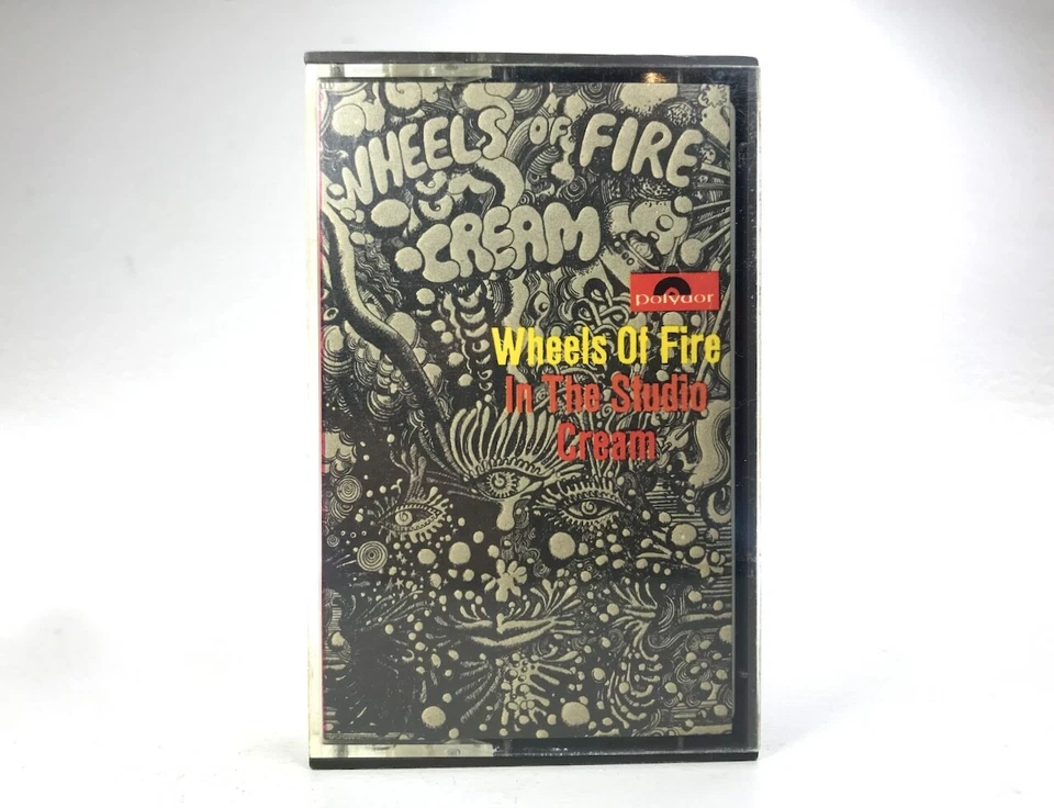 Cream WHEELS OF FIRE Vintage Cassette 914 573 **RARE DEUTSCHE GRAMMOPHON** 1968 - Image 3 of 4